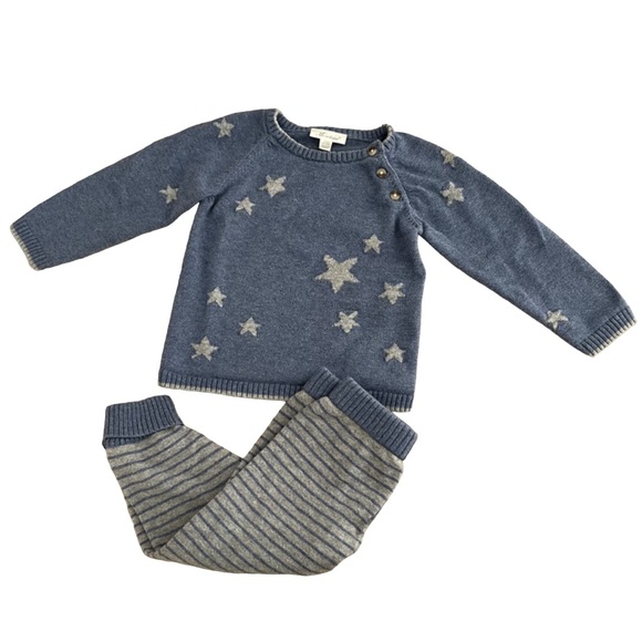 Miniclasix Other - Miniclasix Star baby boy 2 piece sweater and pants set
